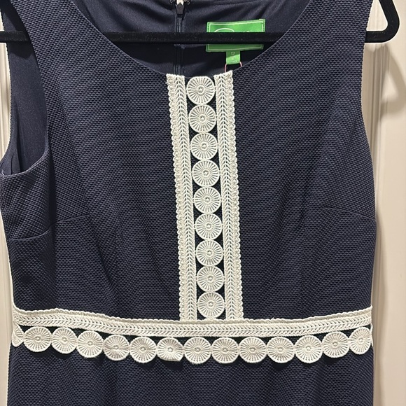 Pappagallo Blue and White Midi Dress - Picture 6 of 10